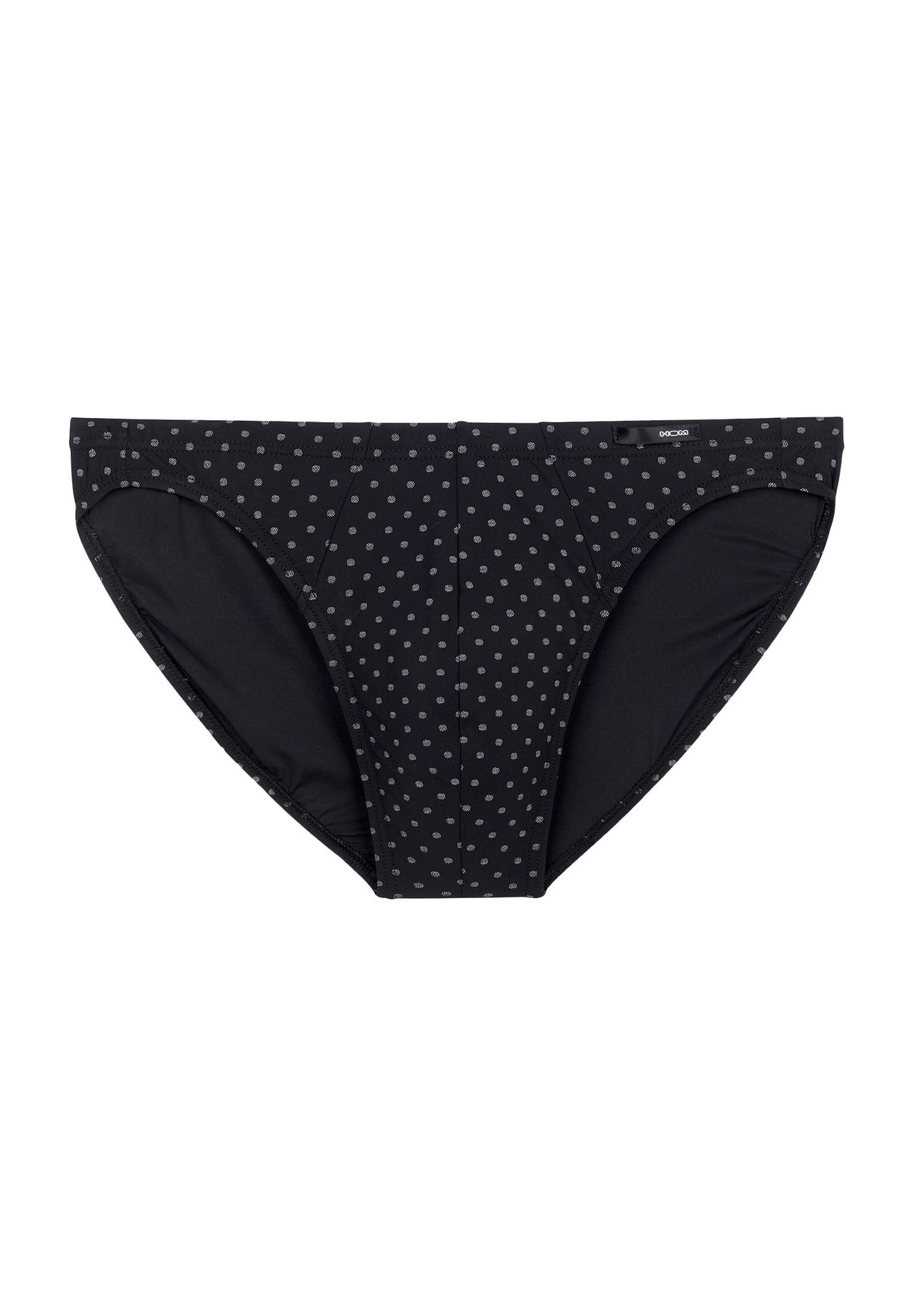 Hom Slip "Max" Mikrofaser Minimalprint Für Herren Schwarz M - Bild 5