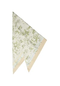 S.Oliver Red Label - Schal, Bordüre, für Damen - 02D7 WHITE