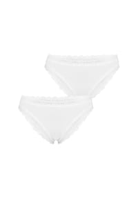 nur die - Brasilslip Invisible Seamless Lace - SCHWARZ