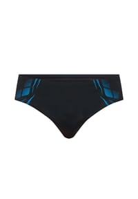 arena - Badeslip, chlorresistent, für Herren - 508 BLACK-TURQUOIS