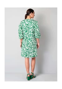 Alba Moda - Kleid mit leichtem Ballonärmel - grün
