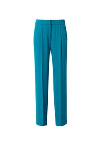 comma, - Stoffhose, Bügelfalten, für Damen - 6264  BLUE GREEN