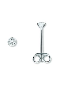 ONE ELEMENT Shine Bright Line - Zirkonia Ohrringe Ohrstecker aus 925 Silber - silber