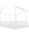 KOMHTOM Hausbett 90x200cm in Weiß, Doppelbett Design Bild 9