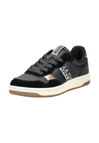 NAPAPIJRI - Lederimitat/Textil Sneaker - Schwarz