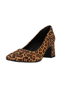 CLARKS® - Pumps Fernie Court mit bequemem Contour-Cushion-Fußbett - 8002 Leopard