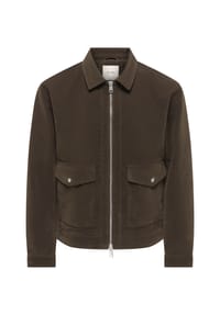 ONLY & SONS - Übergangsjacke, Kunstleder, für Herren - 188858 COFFEE BEAN