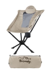 normani® - Campingstuhl mit Getränkehalter Burnaby - Beige