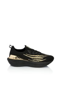 PLEIN SPORT - Lo-Top Turnschuhe TIGER - black/black