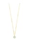 Leaf VALENTINE Damen Kette mit Anhänger, 925er Silber, Chalcedon Bild 1