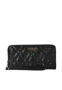 GUESS - Isemay SLG Large Zip - Geldbörse (black) - black