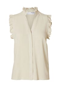 SELECTED FEMME - Blusentop "Viva", Rüschen, für Damen - 200210 SANDSHELL