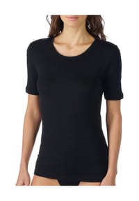 mey - Unterhemd "NOBLESSE", Rundhals, für Damen - SCHWARZ