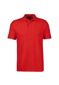 LRS - Sportives Polo mit Cool & Dry Funktion und Rippbündchen - BLACK