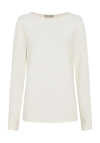 GALERIA essentials - Pullover Pam, U-Boot-Ausschnitt, für Damen - BLUE MELANGE