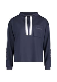 BETTY BARCLAY - Sweatshirt, Brusttasche, für Damen - 8345 DARK SKY