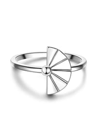 GLANZSTÜCKE MÜNCHEN - Damen Ring aus 925/- Sterling Silber in Silber - silber