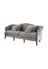 LOBERON - Sofa Monneville grau - grau