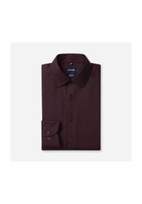 OLYMP - Businesshemd Luxor, Modern Fit, Langarm, Kent, für Herren - 37 BORDEAUX