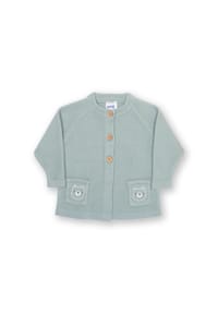 KITE - Baby Babybär Strickjacke Bio-Baumwolle - grün
