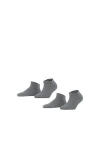FALKE - Sneakersocken, uni, 2er-Pack, für Damen - altrosa