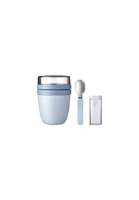 MEPAL Lunchpot-Set, 3-teilig - ELLIPSE - BLAU