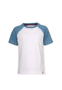 Band of Rascals - T-Shirt Raglan - aegean-blue-white