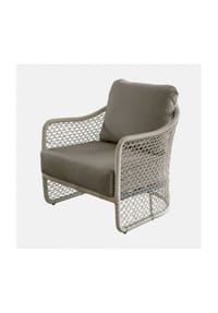 LOBERON - Sessel Langforda braun/grau - braun/grau