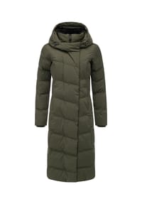 ragwear™ - Wintermantel Pavla Long Soft YOUMODO - Black