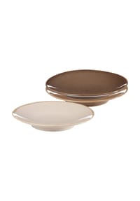 Ritzenhoff & Breker Servierplatten Sahara ø 31 cm 3er Set braun - SAHARA - braun