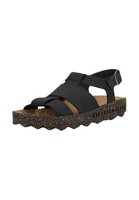 ASPORTUGUESAS - Lederimitat Sandalen - Black