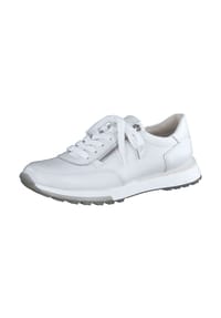 paul green - Sneaker, Reißverschluss, Leder, für Damen - MAINCALF WHITE