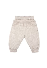 maximo® - BABY-Pumphose, Ringeljersey Jerseyfutter - altrosameliert-rehbraun