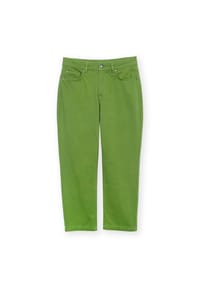 KITE - Damen Newton 3/4 Straight Leg Jeans  Efeu Bio-Baumwolle - grün