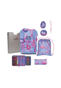 DerDieDas® ErgoFlex Tiny - ErgoFlex Tiny Schulranzen-Set 8-teilig - Coral Reef