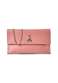 PATRIZIA PEPE Fly - Fly Clutch Tasche Leder 27.5 cm - terracotta