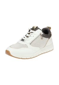 Tamaris - Lederimitat/Textil Sneaker - Ivory