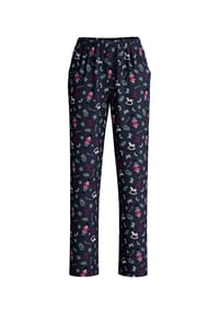 CALIDA - Damen Pyjamahose mit Seitentaschen Favourites - saphir blue