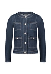 BETTY BARCLAY - Jeansjacke mit Knöpfen - Dark Blue Denim