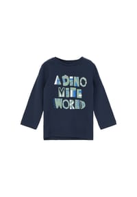 s.Oliver - Langarmshirt, Baumwolle, für Babys und Kleinkinder - 5952  BLUE