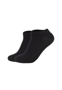 JOOP! - Unisex Sneakersocken, 2er Pack - Premium Essential Organic Cotton Sneaker, Logo, einfarbig - Anthrazit meliert