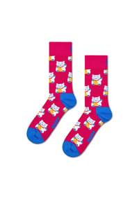 HAPPY SOCKS - Socken, X-Mas-Print - 3500 DARK PINK