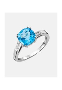 Diamant L'eternel - Ring, mit Diamant, 375 Weißgold - white gold