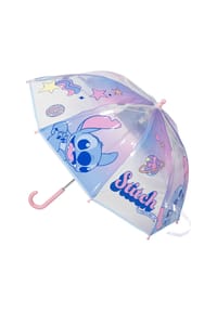 Disney - Lilo & Stitch Kinder Ø 71 cm Regenschirm manueller Bubble-Schirm - Lila 45x45x60 cm
