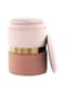 Kayoom Hocker Zora 125 2er-Set rosa - / Altrosa gold – eiche , modern Bild 11