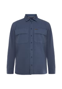 GLOBETROTTER - Overshirt, Langarm, Kent, für Herren - 1 ECU / OLIVE