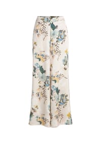 Vera Mont - Marlene-Hose mit Blumenprint - Cream/Mint