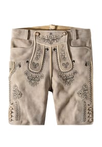 STOCKERPOINT - Trachtenlederhose Fellhorn - oid sand-grau