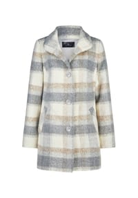 BARBARA LEBEK - Übergangsjacke, Knopfleiste, für Damen - 920 SILVER GREY/B