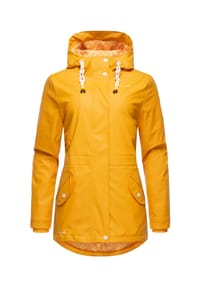 NAVAHOO® - Regenjacke Ocean Heart - Amber Yellow